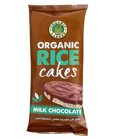 Organic Larder - Rice Cakes with Milk Chocolate - 67g