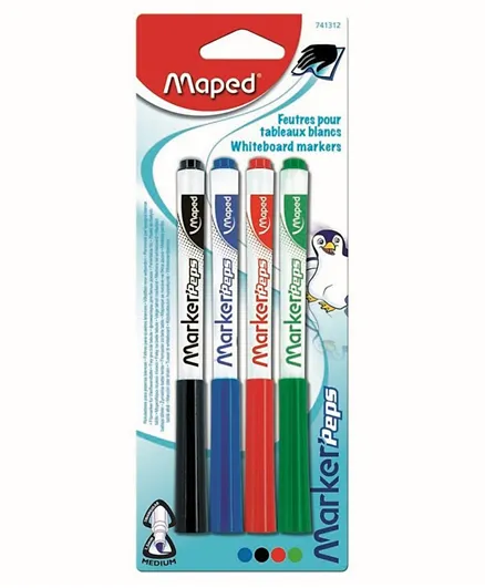 Maped White Board Markers - Pack of 4