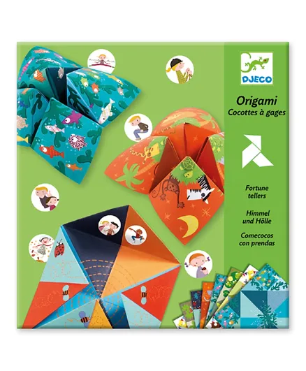 دجيكو - لعبة الطائر أوريغامي  هدايا صغيرة - متعددة الألوان