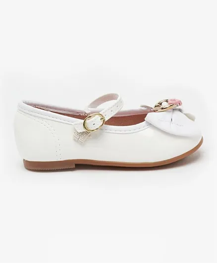 موليكينها - حذاء كاجوال للفتيات - أبيض