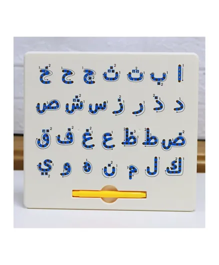 سندس -  لوحة تعلم الأبجدية العربية
