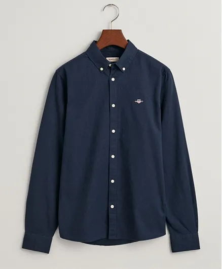 Gant Shield Oxford Shirt - Evening Blue