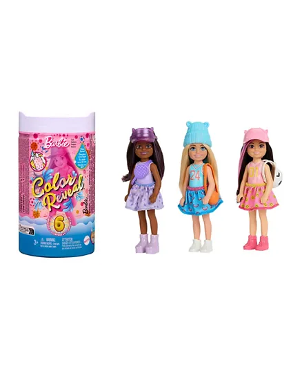 Barbie Color Reveal Dolls - Chelsea - Assorted