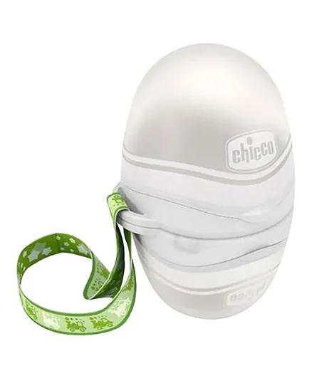 Chicco - Double Soother Holder Lumi - White