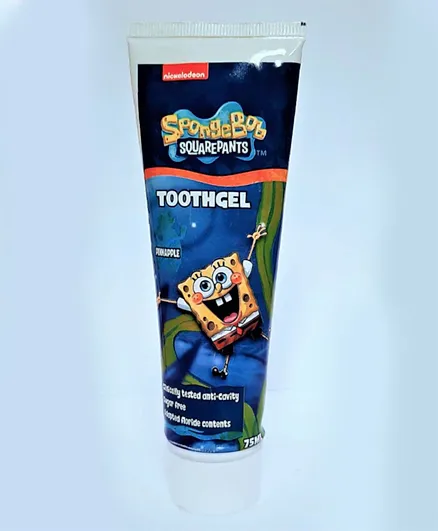 Nickelodeon - SpongeBob Tooth Gel 75 ml - Pineapple