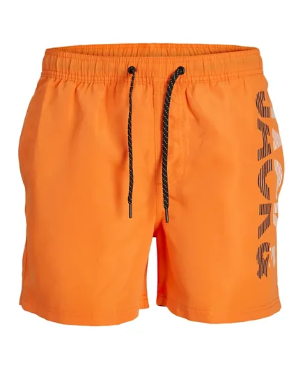 Jack & Jones Junior Active Swim Shorts - Orange