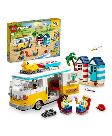 LEGO Creator Beach Camper Van 31138 - 556 Pieces