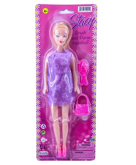 Artoy Stacy Doll With Accessories On Blister Card Pack of 1 - Assorted Designs