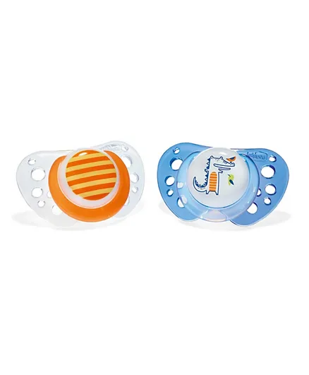 Chicco - Latex Soother Physio Air 2Pcs - Multicolor