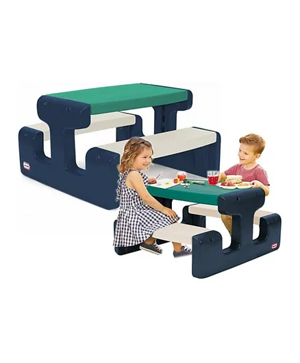 ليتل تايكس - طاولة النزهة للأطفال  - أزرق
