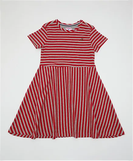 فستان أزياء بيفرلي هيلز بولو كلوب - أحمر