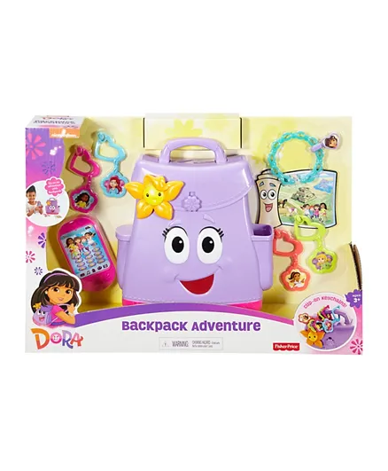 Fisher Price -  Dora and Friends Backpack Adventure Activity & Amusement Toy
