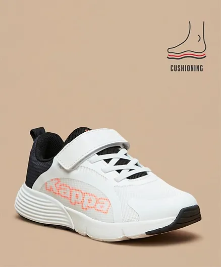 كابا - حذاء رياضي بطبعة شعار - أبيض