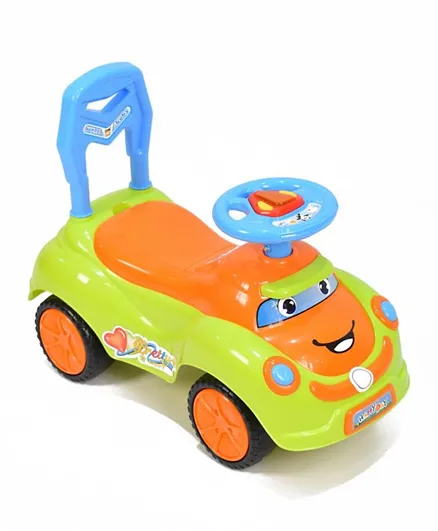 Amla - Children's Push Car with Music - Green
