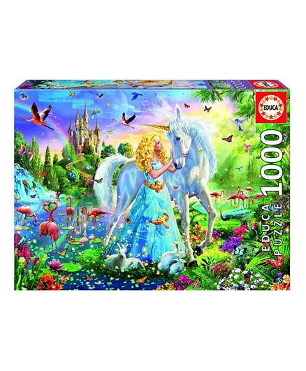 Educa Puzzles The Princess and the Unicorn - 1000 Pieces