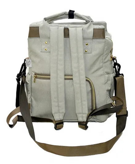 Elphybaby - Carry All Nappy Bag - Light Grey
