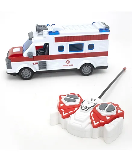 Four-Way Remote Control Light Ambulance  - Pack of 1