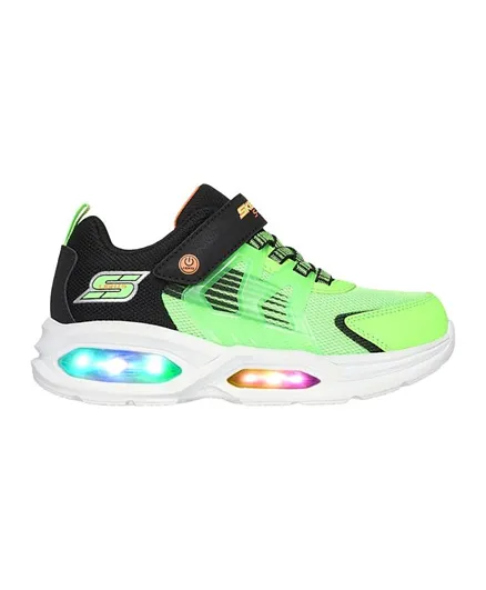 سكيتشرز - حذاء سنيكرز بإضاءة - أخضر