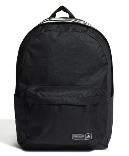 Adidas Classic 3 Stripes Backpack Black - 17 Inches