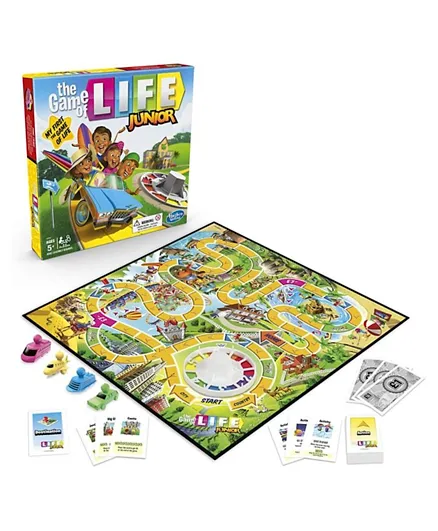 Hasbro Games The Game of Life Junior Board Game - 2 to 4 Player
