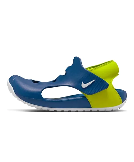 Nike Kids’ Sunray Protect 3 Sandals - Navy, Green