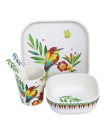 Tommy Lise Bamboo Dinner set - Blooming Day