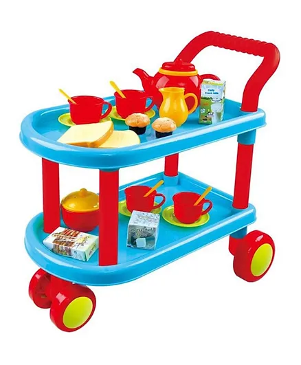 Playgo Tea Time Trolley - 23 Pieces