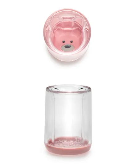 Melii Plastic Cup Bear - Pink
