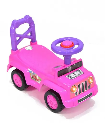 Amla - Children's Push Car - Pink