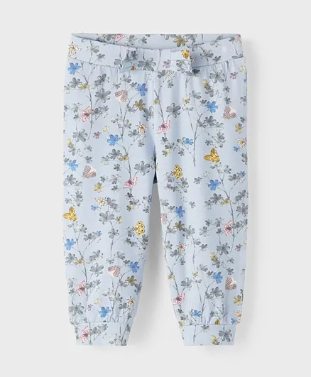Name It Floral Pants - Heather