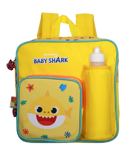 Baby Shark Mask Backpack With Accessories - Yellow