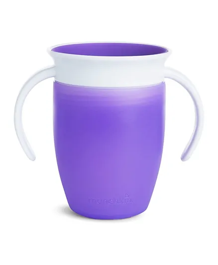 Munchkin Miracle 360° Trainer Cup 7oz - Purple