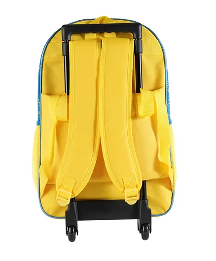 مينيونز - طقم حقيبة مدرسية بعجلات 45 في 1 - أصفر