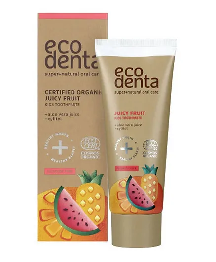 Ecodenta Kids Toothpaste Organic Juicy Fruits 75 ml