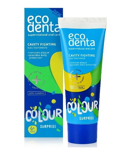 Ecodenta - Colour Surprise Cavity Fighting Toothpaste - 75ml