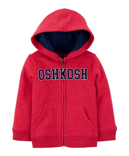 OshKosh B'Gosh Kangaroo Pocket SweatJacket - Red