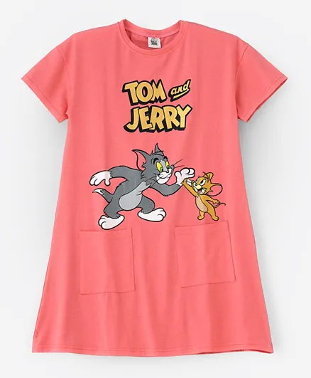 Warner Bros Tom & Jerry  Dress - Pink