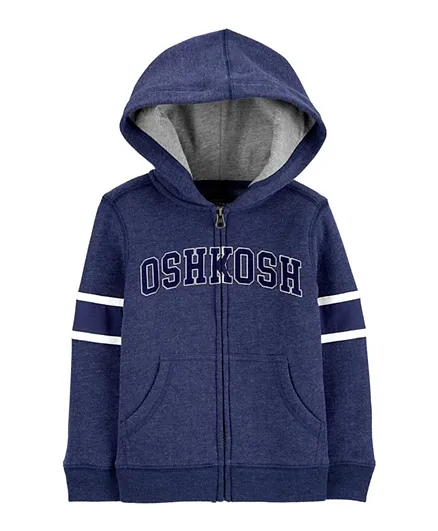 OshKosh B'Ghos Logo Fleece Hoodie - Blue