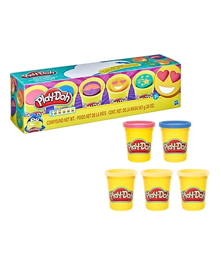 Play-Doh - Color Me Happy Cans - Pack of 5