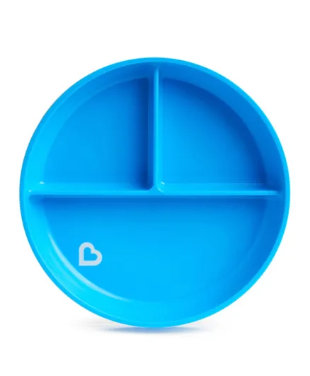 Munchkin - Stay Put Suction Plate - Pack of 1 - Blue