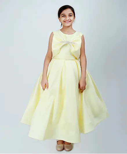 IKKXA Kids Occasions Dress - Yellow