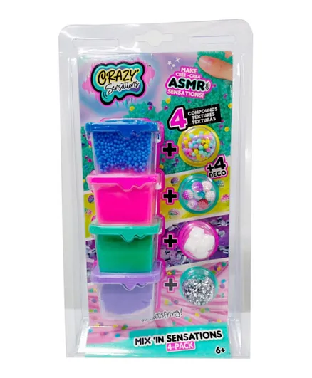 CANAL TOYS - Mix'In Sensations - 4-Pack,6-7Y - Multicolor