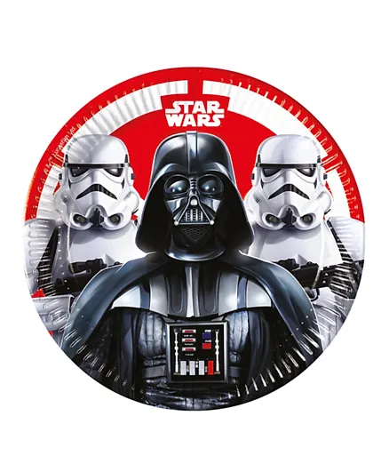 Procos Paper Plates Star Wars Final Battle - Pack of 8