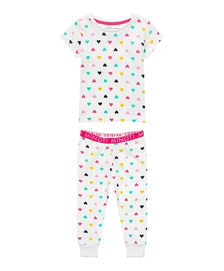 Minoti pyjama set for girls - Multicolor