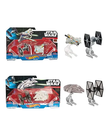 Hot Wheels - Star Wars Starship - 2 Assorted Packs