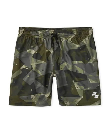 The Children's Place Camouflage Shorts - Green Agtate