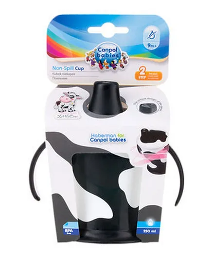 Canpol - Non-Spill Cup Firm 250Ml - Little Cow