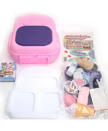 2 In 1 Icecream Backpack Playset - Pink