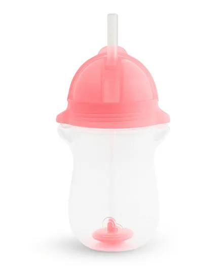 Munchkin - Any Angle Straw Trainer Cup 10oz - Pink
