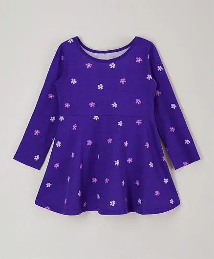 The Children's Place Floral Dress - Navy